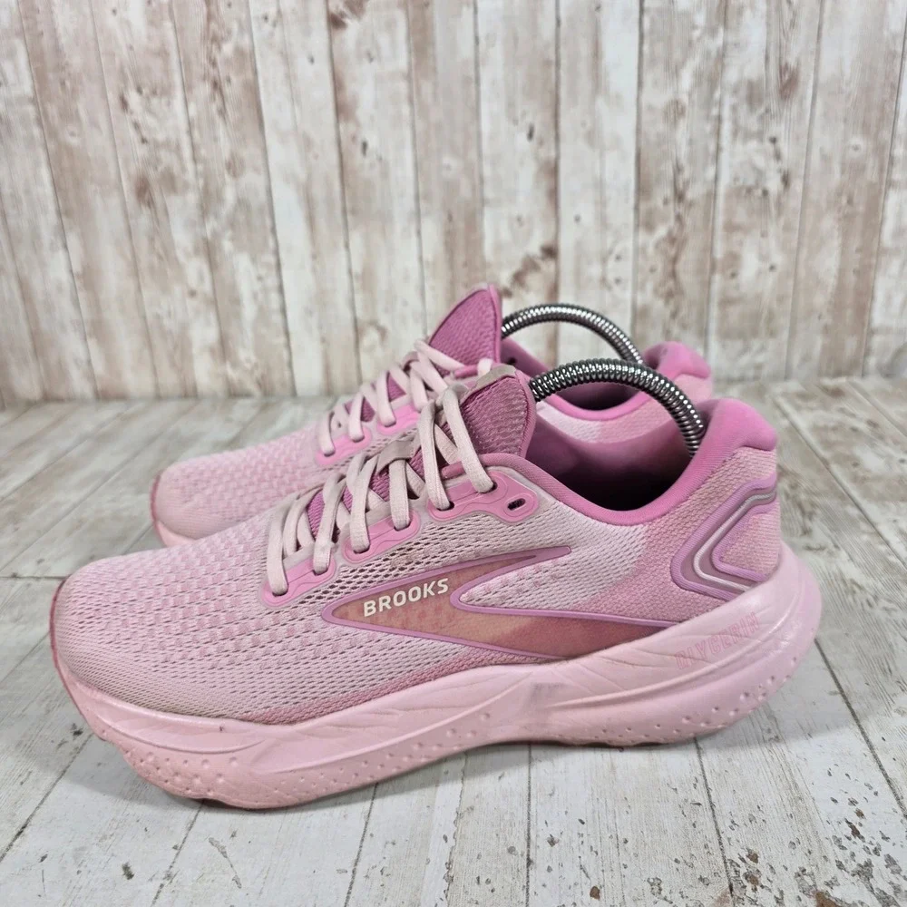 Brooks Glycerin 21 Womens Running Shoes Pink Mauve 1204081B610 Size 10